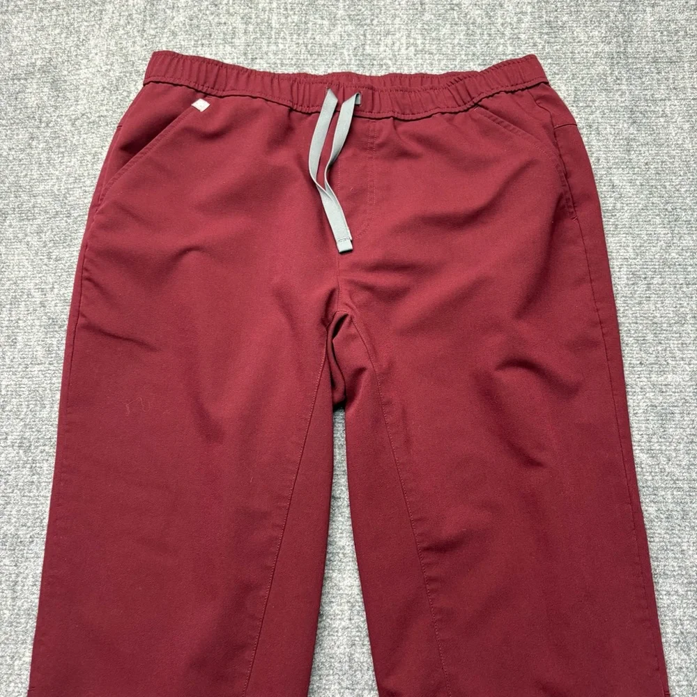 Figs Tansen Jogger Pants Mens Large Burgundy MXXSW2004